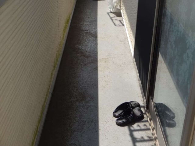 v前橋市樋越町 外壁塗装 ベランダ 完了 ミヤケン