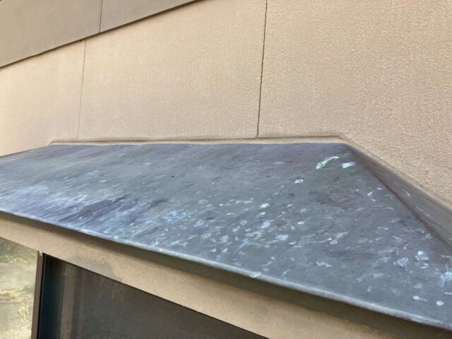 前橋市上新田町 外壁塗装 庇屋根 色褪せ ミヤケン