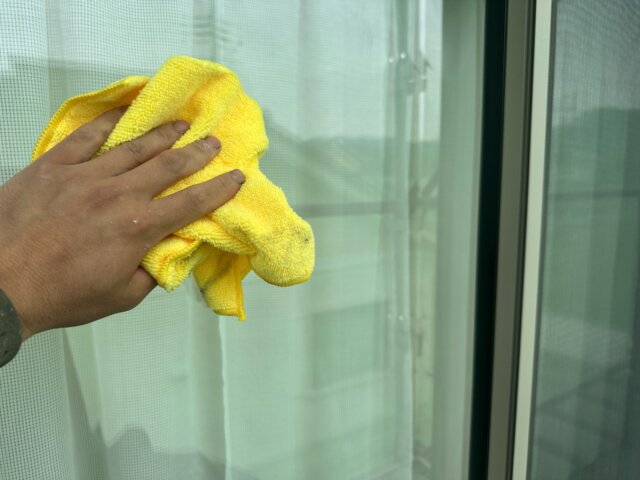 沼田市蓮根町 窓ガラスクリーニング ミヤケン