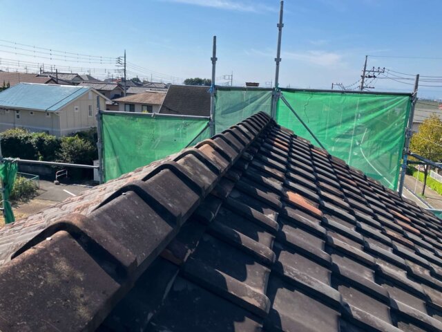 前橋市上新田町 屋根塗装 屋根 色あせ ミヤケン