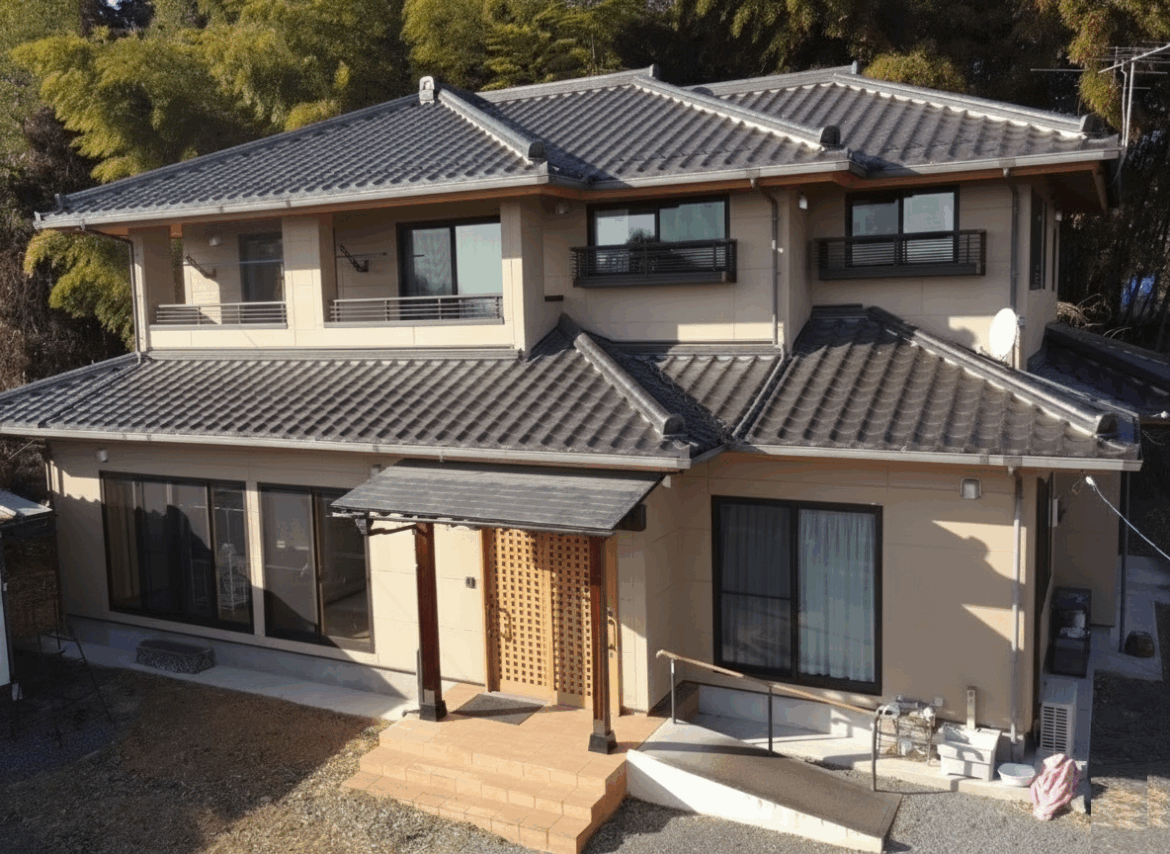 前橋市上新田町 外壁塗装 ビフォー ミヤケン
