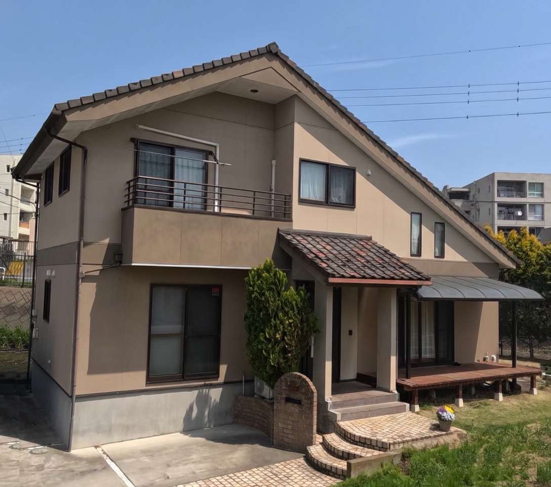 前橋市上新田町 屋根外壁塗装 ビフォー ミヤケン