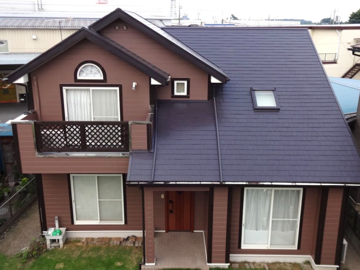 藤岡市森 屋根外壁 アフター ミヤケン