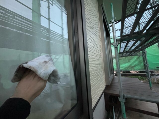 伊勢崎市市場町 窓ガラスクリーニング ミヤケン