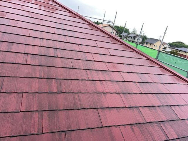 高崎市宮沢町 屋根 色あせ ミヤケン
