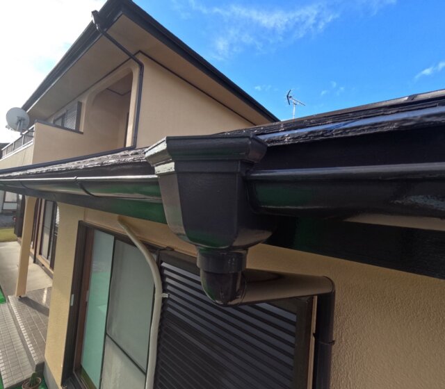 高崎市宮沢町 雨樋 完成 ミヤケン