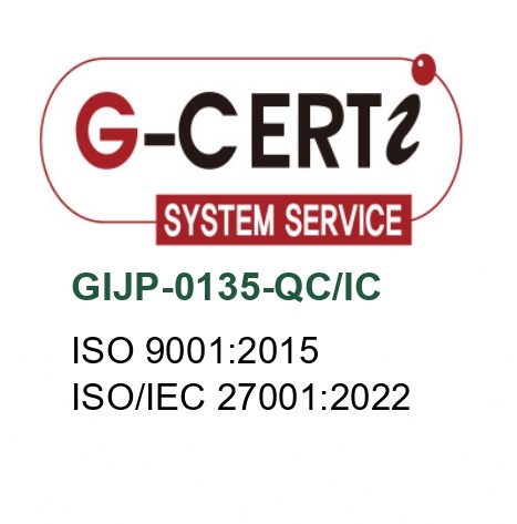 ミヤケン ISO ロゴ GCERTI