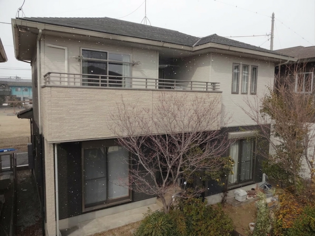 前橋市関根町の外壁塗装の施工前の写真 ミヤケン
