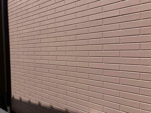 ミヤケン施工|高崎市新町 サイディング外壁3年後の遮熱フッ素塗料の塗膜状態