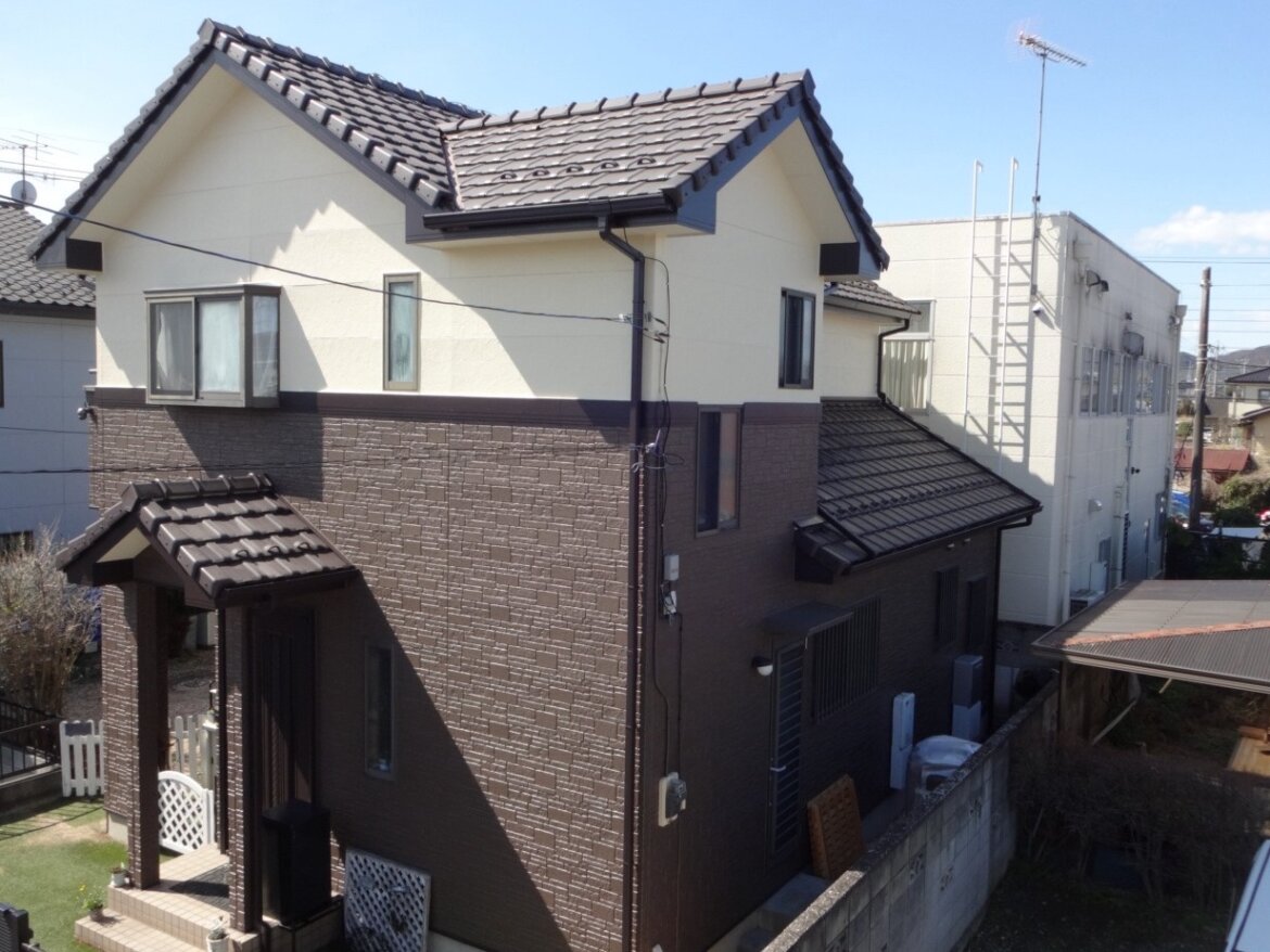 太田市 外壁塗装 ミヤケン 施工後の様子