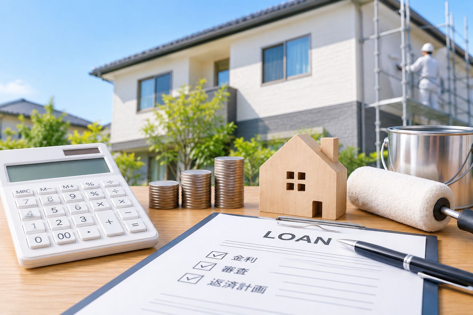外壁塗装のローンを組む方法と金利・審査の注意点について解説 | 外壁塗装