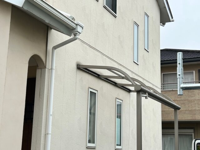 伊勢崎市 外壁塗装 色あせ　施工前診断結果