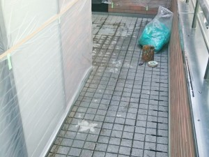 0529 04 ベランダ防水工事 施工前 23827294828ac6e478094e4282144b41
