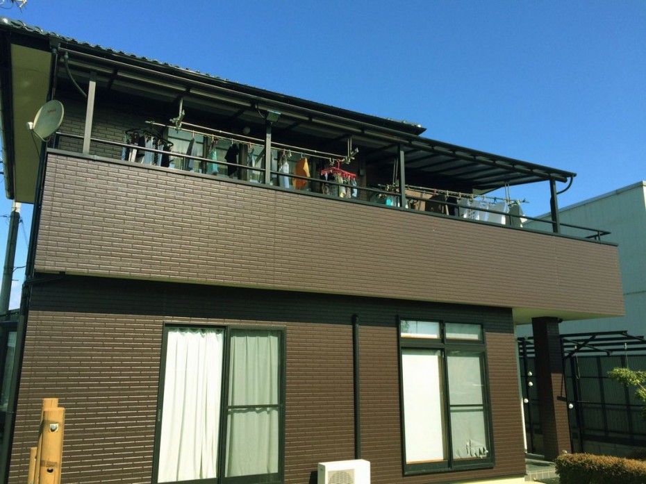 前橋市東片貝町k様 モニエル瓦屋根サイディング外壁塗装工事 株式会社ミヤケン