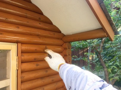 0527 05 犬小屋 上塗り2回目中 31a10cbf496d1fe4fe32d6c1f23d9094