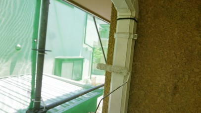 0617 10 軒樋 上塗り1回目中 6f602593c098ea4da466709448fcd2d4