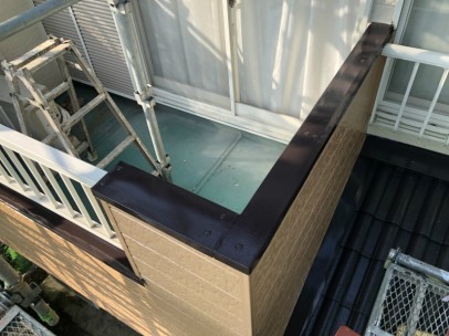 0809 04 ベランダ手摺り 施工後 8394a4bd426d66faeeb275751993b7fd