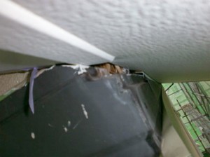 0122 01 板金部分 施工前 85c201861ffe6d0d1ae7dd2f7214c6ef
