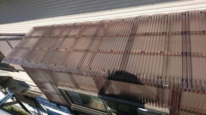 0830 03 波板ポリカ貼り替え工事 施工後 97db03524854e4df61d417062d9fb5bf