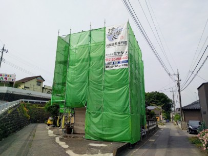 0518 01 足場完成 9b1500ae1914ed0f2d77a4fe480c3734