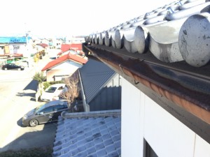 雨樋施工前 雨樋施工前