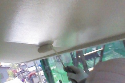 0419 03 軒天 上塗り1回目中 a3784492d9b30a385b76a46558ccd8fd