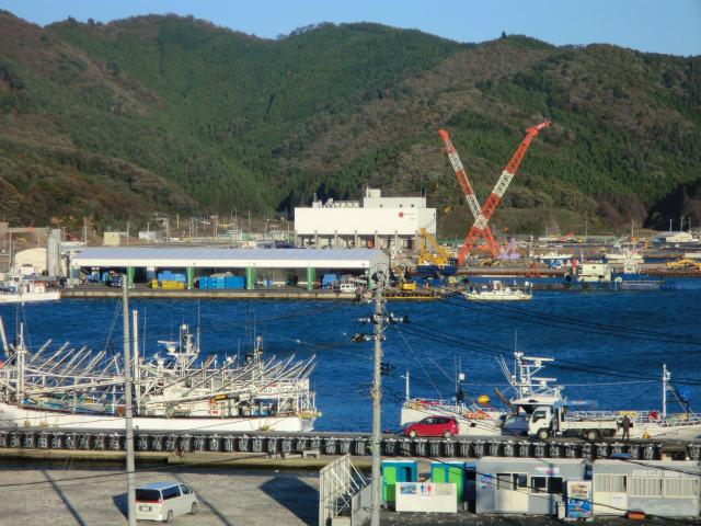 女川町の海や街並み 女川町の海や街並み