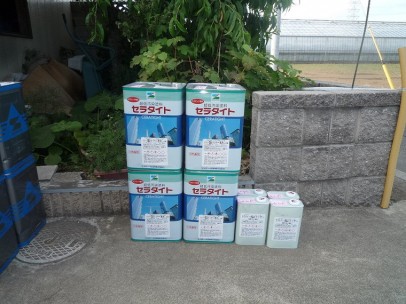 0621 02 外壁クリヤー塗装 使用材料 dfc06698c040029e066317ceb7dcae88