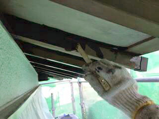 0805 02 木部 上塗り中 f45465c4b969f8c126a87f7e575e2e69