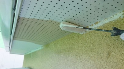 0609 01 軒天 上塗り1回目中 fbfff8e239e79e4722ec6301bf712742