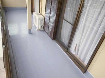 0829 15 ベランダFRP防水工事 施工後 fe07c54352bb082846230e0ed694ff6d