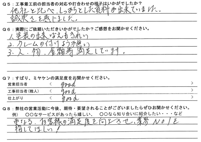 前橋市富士見町U様邸 屋根・外壁塗装工事 前橋市富士見町U様邸 屋根・外壁塗装工事